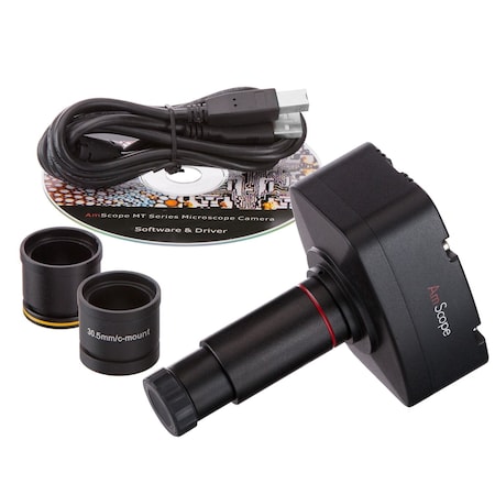 Amscope 5MP Microscope USB Camera Windows & Mac OS X + Calibration Kit MA500-CK